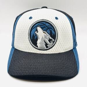 Minnesota Timberwolves Hat Cal Flex Fit M/L Zephyr NBA Jersey Material